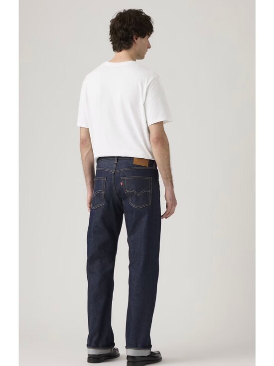 New Levi's Premium Men's 30x32 501 Original Selvedge Jeans Hudson Dar Wash - Picture 2 of 7